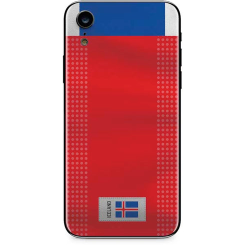 Iceland Soccer Flag iPhone XR Skin