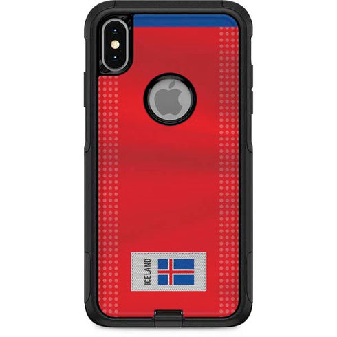 Iceland Soccer Flag Otterbox Commuter iPhone Skin