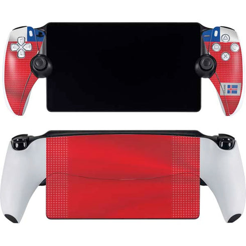Iceland Soccer Flag PlayStation Portal Remote Player Skin
