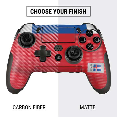 Iceland Soccer Flag PlayStation Scuf Vantage 2 Controller Skin