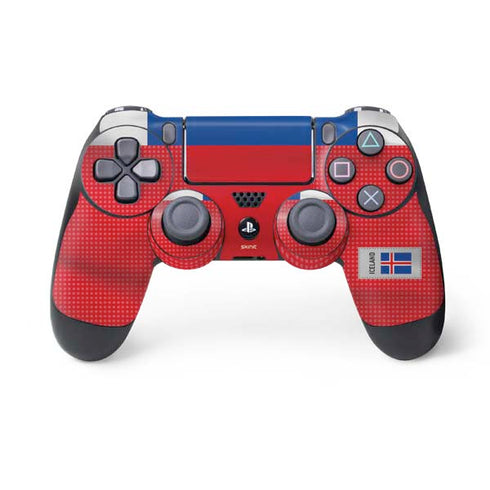 Iceland Soccer Flag PS4 Controller Skin