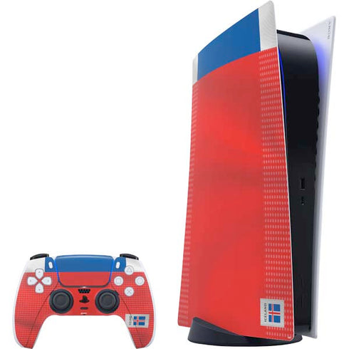 Iceland Soccer Flag PS5 Digital Edition Bundle Skin