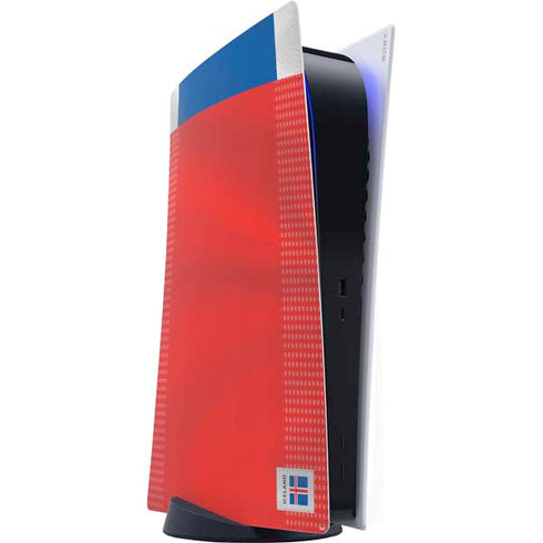 Iceland Soccer Flag PS5 Digital Edition Console Skin