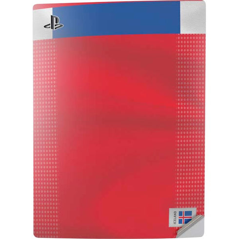 Iceland Soccer Flag PS5 Digital Edition Console Skin