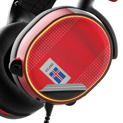 Iceland Soccer Flag SteelSeries Arctis 5 Skin
