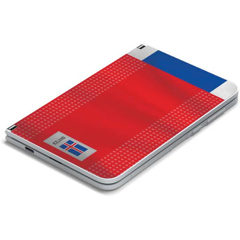 Iceland Soccer Flag Surface Duo Skin