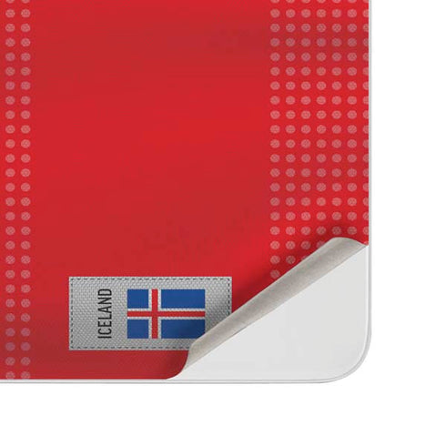 Iceland Soccer Flag Surface Duo Skin