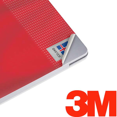 Iceland Soccer Flag Surface Laptop 2 Skin