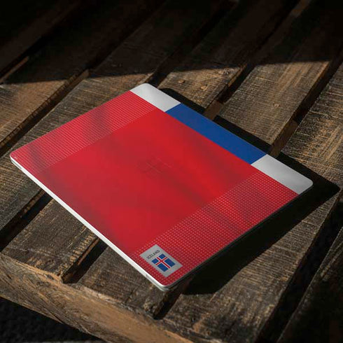 Iceland Soccer Flag Surface Laptop 2 Skin
