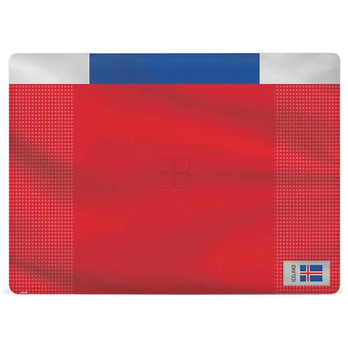 Iceland Soccer Flag Surface Laptop 3 13.5in Skin