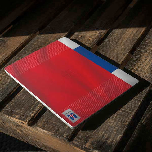 Iceland Soccer Flag Surface Laptop 3 13.5in Skin