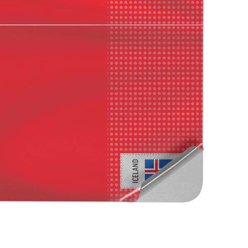 Iceland Soccer Flag Surface Laptop Studio Skin