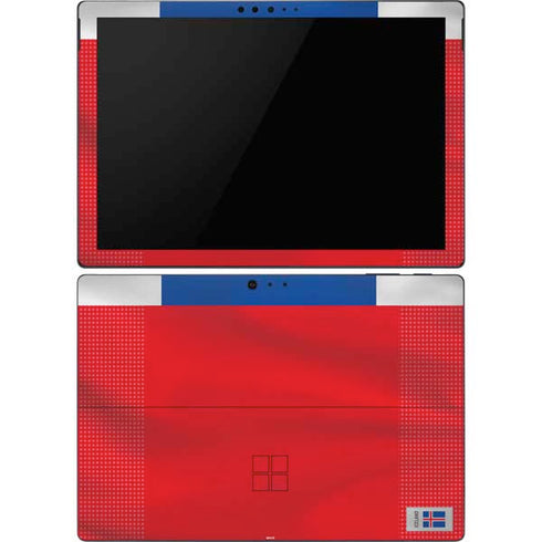 Iceland Soccer Flag Surface Pro 6 Skin