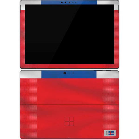 Iceland Soccer Flag Surface Pro 7 Skin