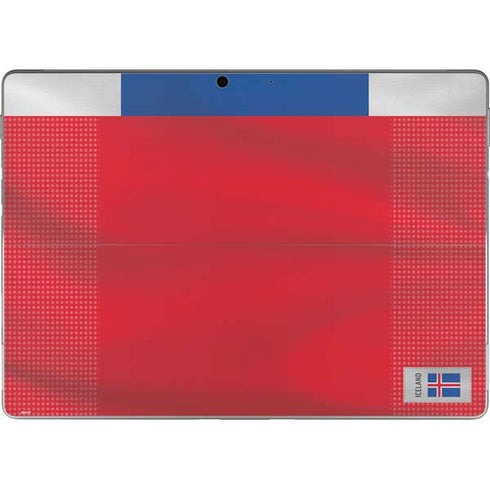 Iceland Soccer Flag Surface Pro 8 Skin