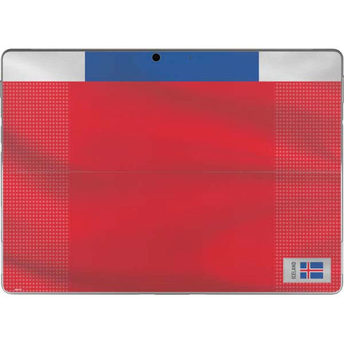 Iceland Soccer Flag Surface Pro 9 Skin