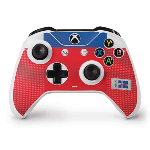 Iceland Soccer Flag Xbox One S Controller Skin