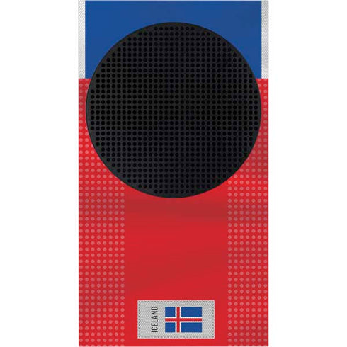 Iceland Soccer Flag Xbox Series S Console Skin
