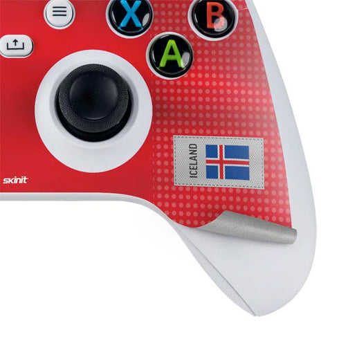 Iceland Soccer Flag Xbox Series S Controller Skin
