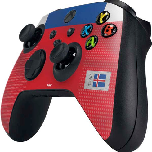 Iceland Soccer Flag Xbox Series X Controller Skin