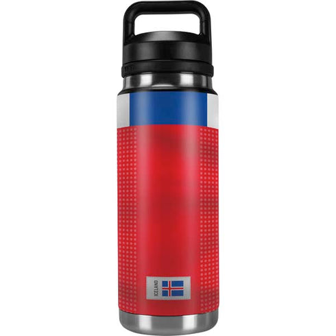 Iceland Soccer Flag YETI Rambler 26oz Bottle Skin