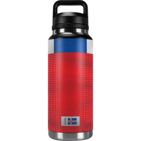 Iceland Soccer Flag YETI Rambler 36oz Bottle Skin