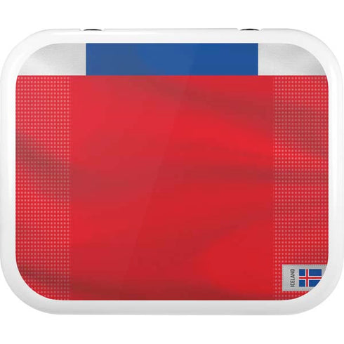 Iceland Soccer Flag YETI Roadie 24 Hard Cooler Skin