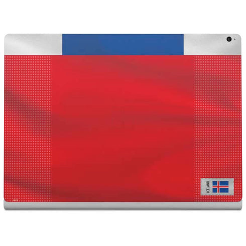 Iceland Soccer Flag Surface Book 2 15in Skin