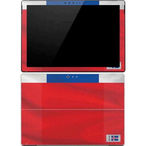 Iceland Soccer Flag Surface Pro 4 Skin