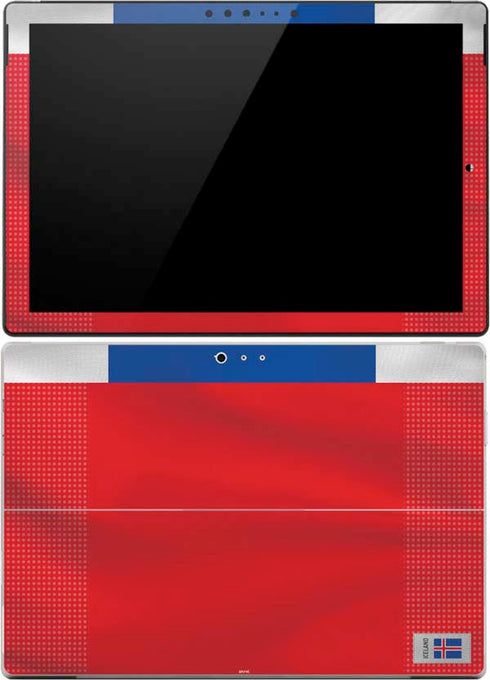 Iceland Soccer Flag Surface Pro (2017) Skin