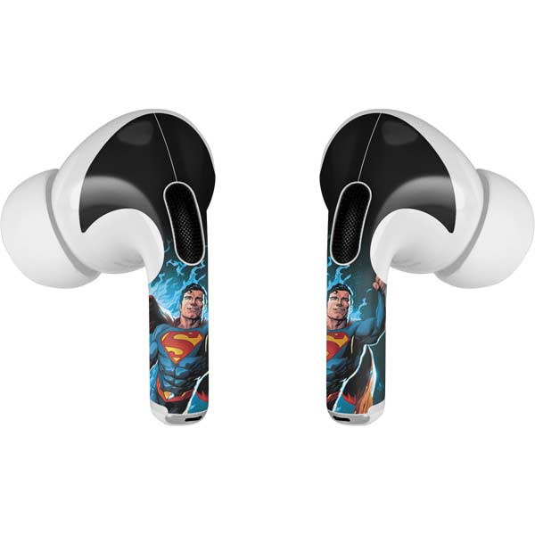 Illustrated Superman Apple AirPods Pro (2rd Gen, 2022) Skin | Skinit