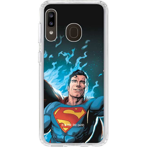 DC Comics Superman Action Comics Cover #976 Art by Gary Frank Galaxy A20 Clear Case