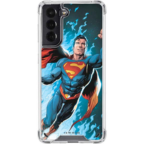 DC Comics Superman Action Comics Cover #976 Art by Gary Frank Galaxy S21 5G Clear Case