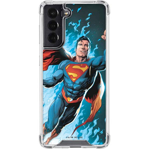 DC Comics Superman Action Comics Cover #976 Art by Gary Frank Galaxy S22 Clear Case
