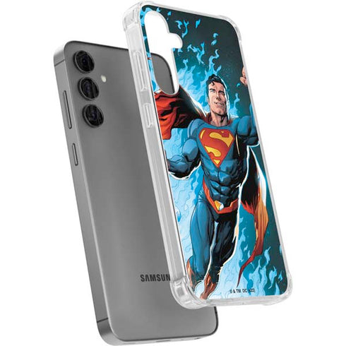 DC Comics Superman Action Comics Cover #976 Art by Gary Frank Galaxy S24 Plus Clear Case
