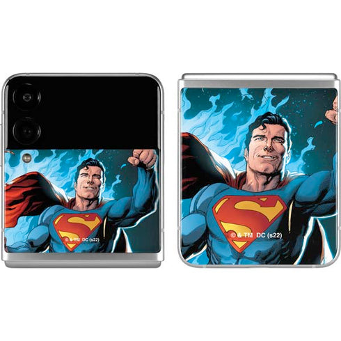DC Comics Superman Action Comics Cover #976 Art by Gary Frank Galaxy Z Flip4 5G Skin