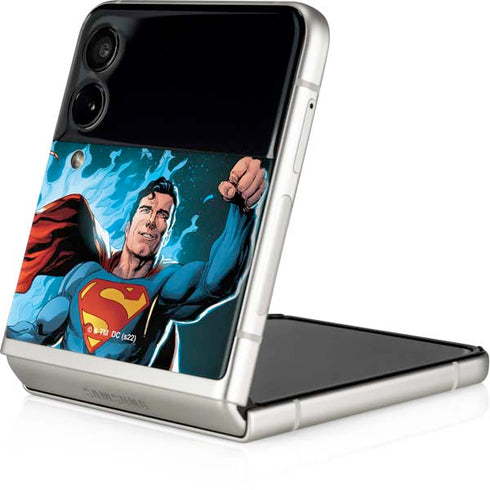 DC Comics Superman Action Comics Cover #976 Art by Gary Frank Galaxy Z Flip4 5G Skin