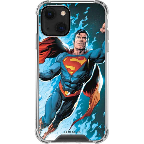 DC Comics Superman Action Comics Cover #976 Art by Gary Frank iPhone 14 Plus Clear Case