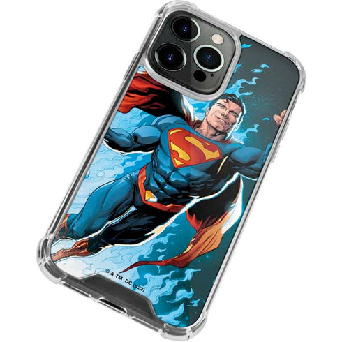 DC Comics Superman Action Comics Cover #976 Art by Gary Frank iPhone 15 Pro Clear Case