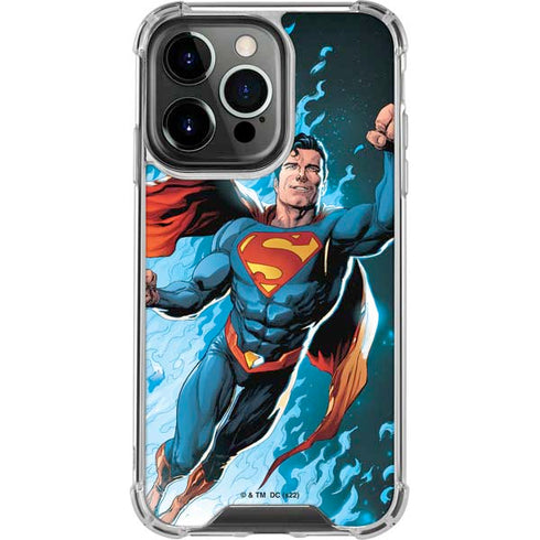 DC Comics Superman Action Comics Cover #976 Art by Gary Frank iPhone 14 Pro Clear Case
