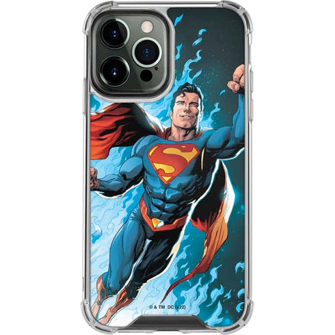 DC Comics Superman Action Comics Cover #976 Art by Gary Frank iPhone 15 Pro Max Clear Case