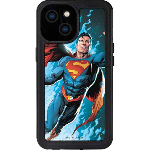 DC Comics Superman Action Comics Cover #976 Art by Gary Frank iPhone 15 Waterproof Case