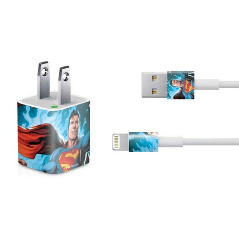DC Comics Superman Action Comics Cover #976 Art by Gary Frank iPhone Charger (5W USB) Skin