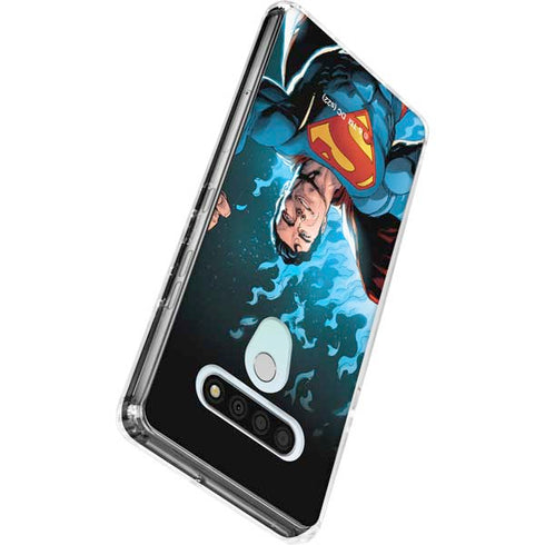 DC Comics Superman Action Comics Cover #976 Art by Gary Frank LG Stylo 6 Clear Case