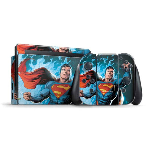 DC Comics Superman Action Comics Cover #976 Art by Gary Frank Nintendo Switch Bundle Skin