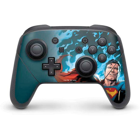 DC Comics Superman Action Comics Cover #976 Art by Gary Frank Nintendo Switch Pro Controller Skin
