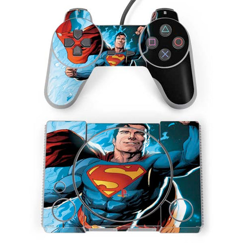 DC Comics Superman Action Comics Cover #976 Art by Gary Frank PlayStation Classic Bundle Skin