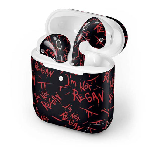 Warner Bros The Exorcist Im Not Regan Apple AirPods 2 Skin
