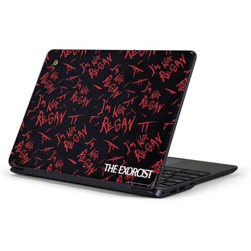 Warner Bros The Exorcist Im Not Regan Samsung Chromebook Skin