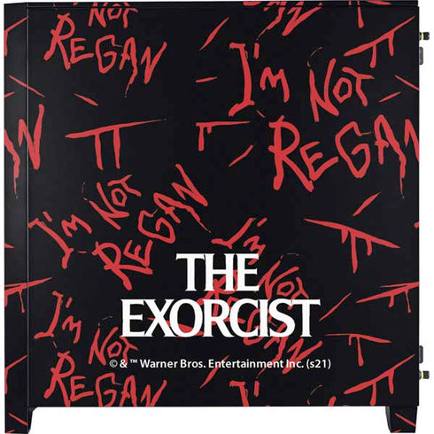Warner Bros The Exorcist Im Not Regan Corsair 4000D Tempered Glass Mid-Tower ATX Case Skin